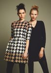 Vestido de pata de gallo de Dolores Promesas otoño/invierno 2016/2017