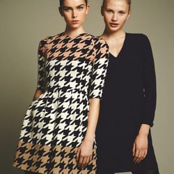 Vestido de pata de gallo de Dolores Promesas otoño/invierno 2016/2017
