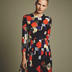 Vestido de estampado geométrico de Dolores Promesas otoño/invierno 2016/2017