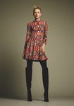 Vestido rojo de Dolores Promesas colección otoño/invierno 2016/2017