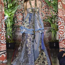 Vestido de Roberto Cavalli primavera/verano 2017 en la Milán Fashion Week