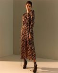 Vestido largo de Sfera otoño/invierno 2016/2017