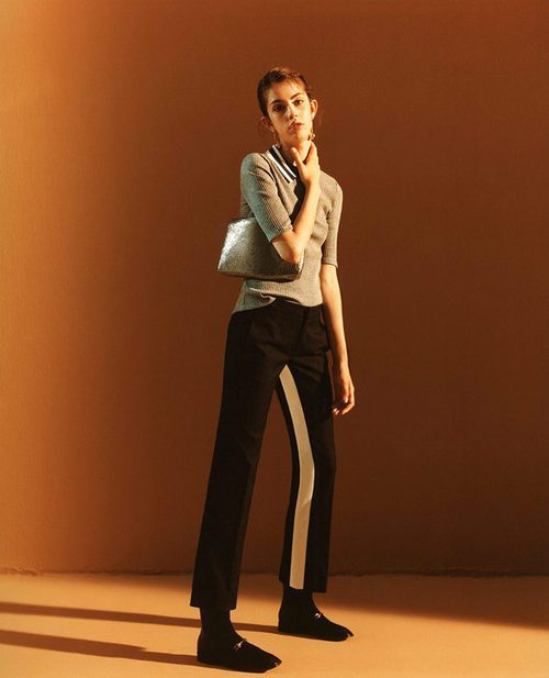 Pantalones negros tipo chándal de Sfera colección otoño/invierno 2016/2017