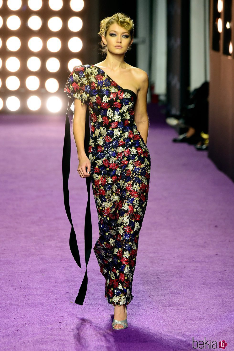 Gigi Hadid en la premiere de 'Zoolander 2' en Nueva York
