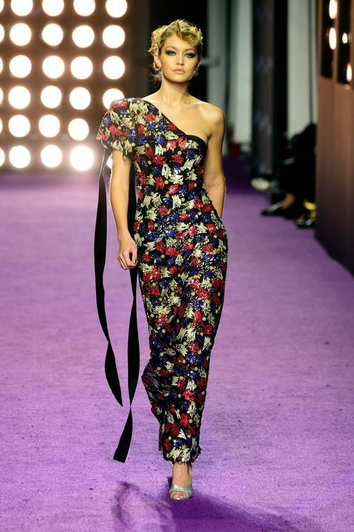 Gigi Hadid en la premiere de 'Zoolander 2' en Nueva York