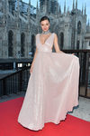 Miranda Kerr en el desfile de La Koradior en la Milán Fashion Week