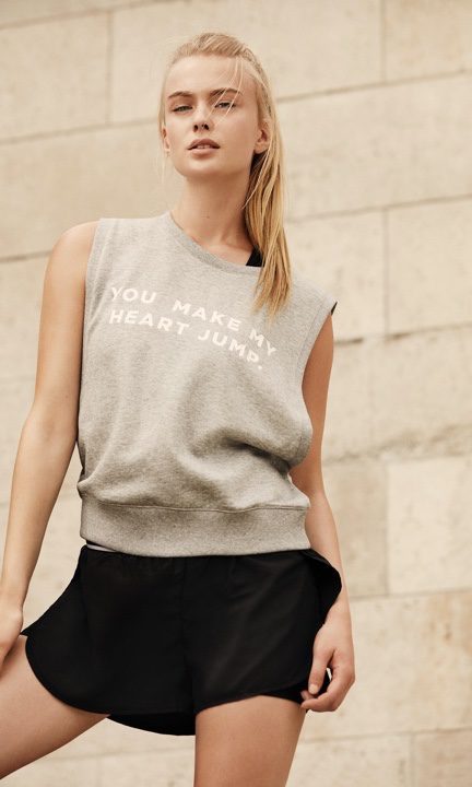 Chaleco gris de algodón de Lefties otoño/invierno 2016/2017