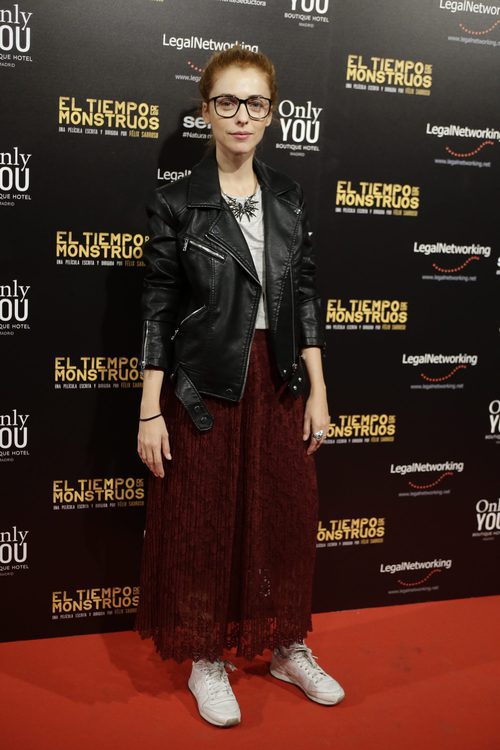 Leticia Dolera con un peculiar estilo en la premiere de 'El tiempo de los monstruos'