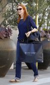 Marcia Cross y su look total blue