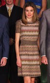 La Princesa Letizia repite vestido de Alianto