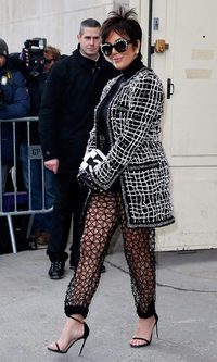 La geometría transparente de Kris Jenner
