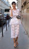 Paz Vega, 100% crochet blanco
