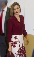 La Reina Letizia apuesta por el Marsala