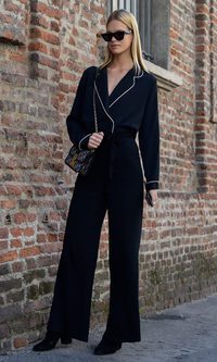 Nadine Leopold luce su look lencero