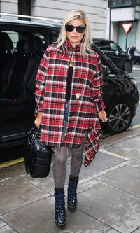 La carrera en las medias de Fergie
