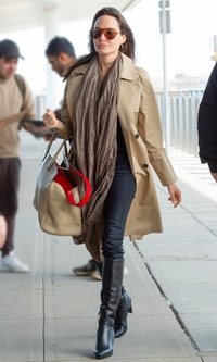 Angelina Jolie, un look casual de diario