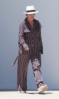 Kris Jenner al estilo pijamero