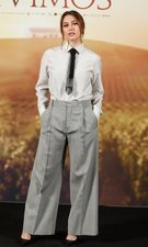 Blanca Suárez apuesta por el look boyish perfecto para un día de oficina