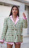 Doble blazer: el truco de Dulceida para lucir americana los días de frío