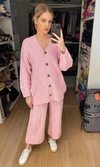 El conjunto de punto, el look más cómodo durante el embarazo según Chiara Ferragni